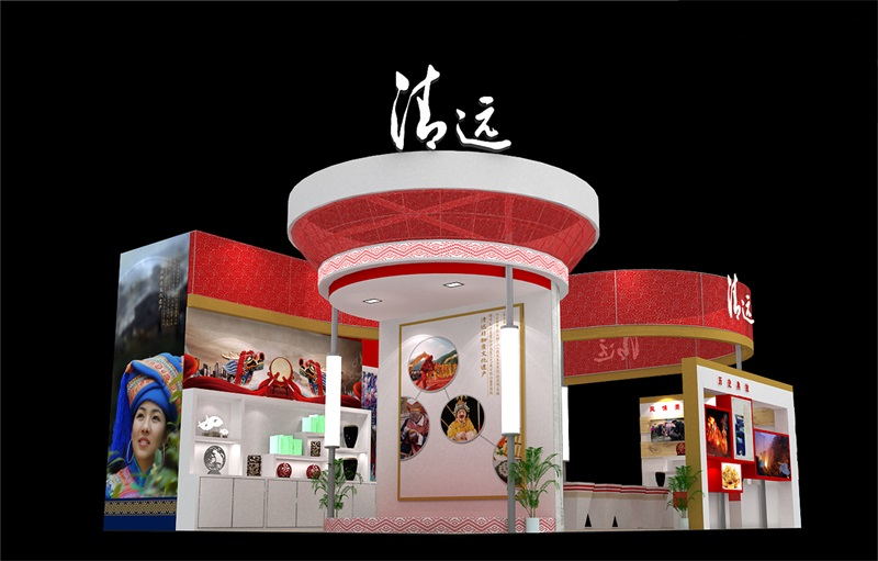 2015深圳文博会—清远非物质文化遗产展台设计